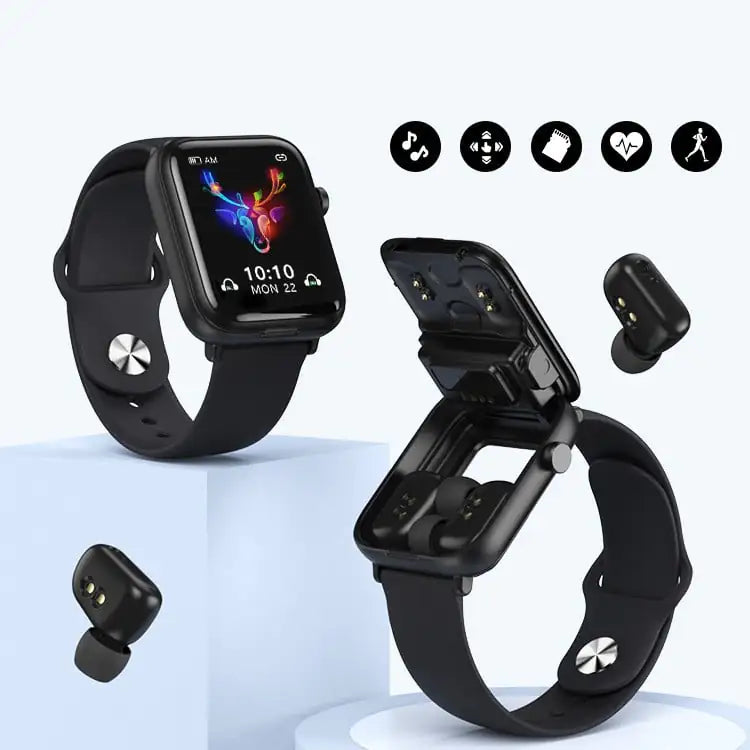 Découvrez une recharge efficace grâce au câble de charge magnétique 2-en-1 polyvalent pour montres intelligentes et écouteurs